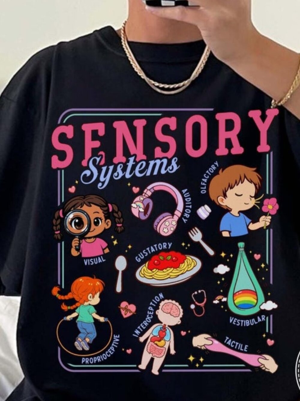 Occupational Therapy T-shirt, Sensory System OT Tee
